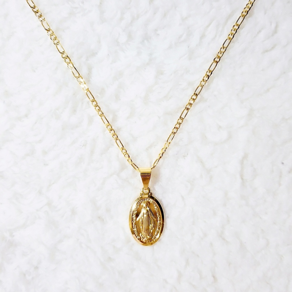 Virgin mary necklace - Picture 3 of 6